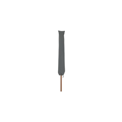 Fiji Black Fabric Patio Umbrellas