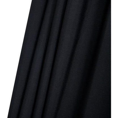 Fiji Black Fabric Patio Umbrellas