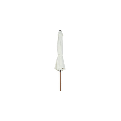 Fiji White Fabric Patio Umbrellas