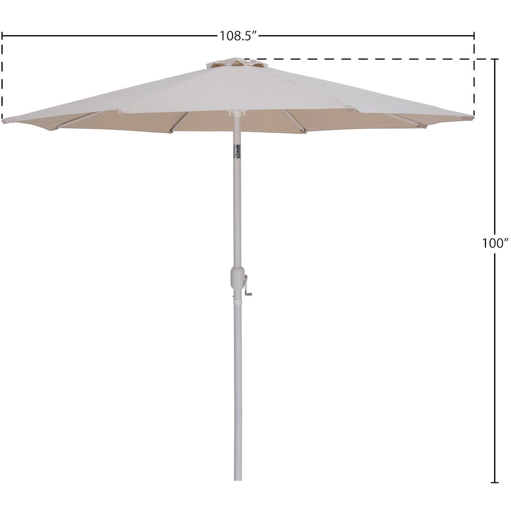 Fiji Beige Fabric Patio Umbrellas