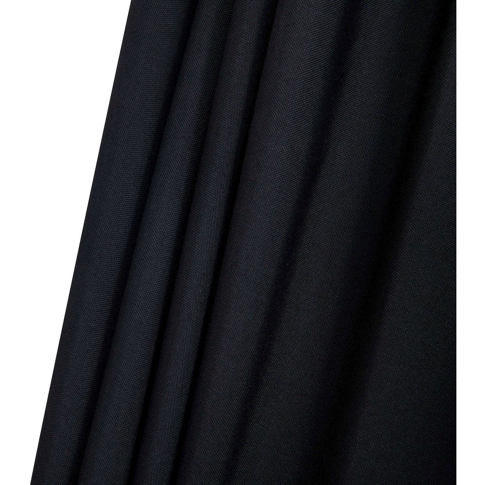 Fiji Black Fabric / Matte Black Aluminum Patio Umbrella with Base Sets