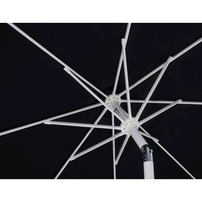 Fiji Black Fabric Patio Umbrellas