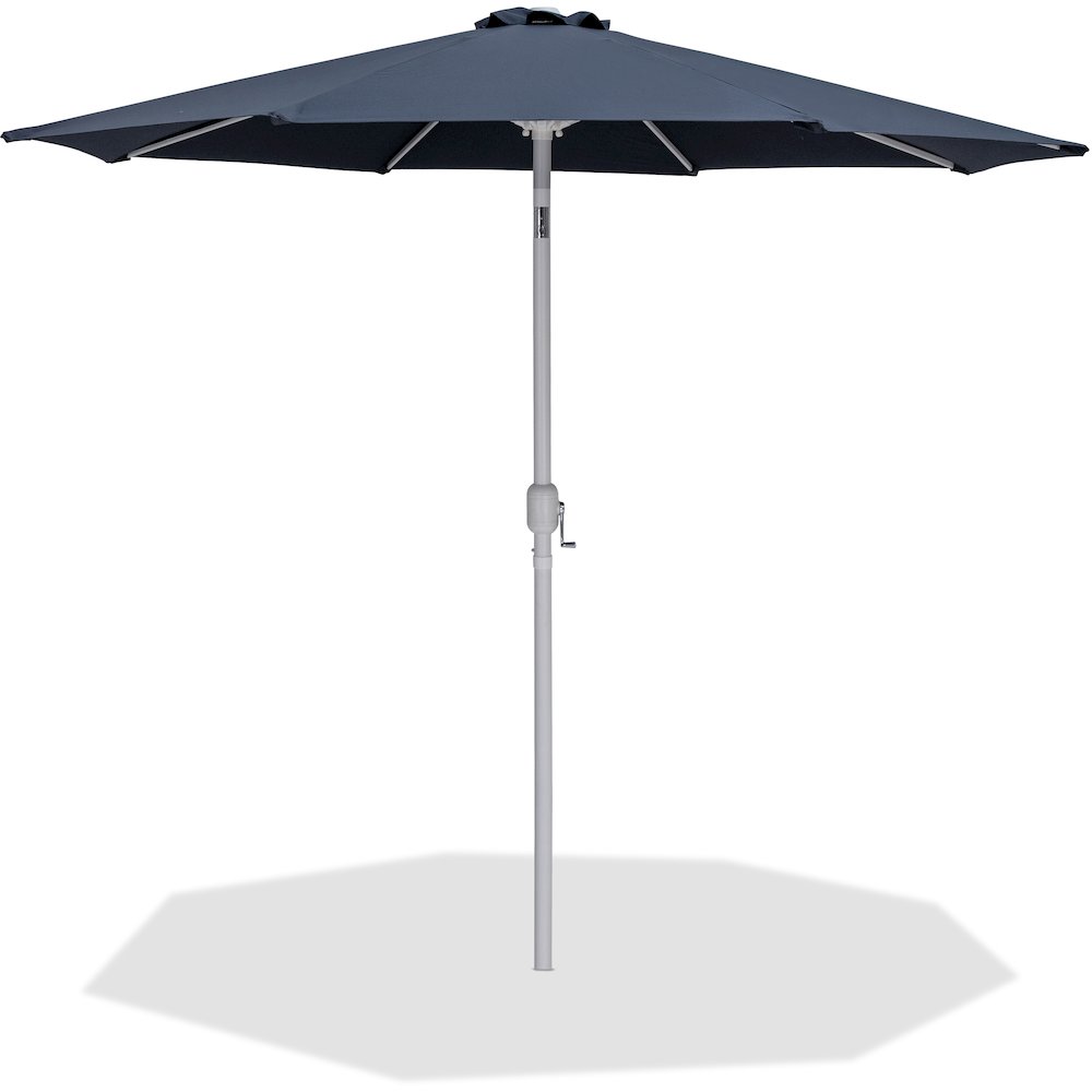 Fiji Grey Fabric Patio Umbrellas