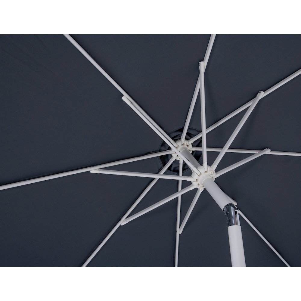 Fiji Grey Fabric Patio Umbrellas