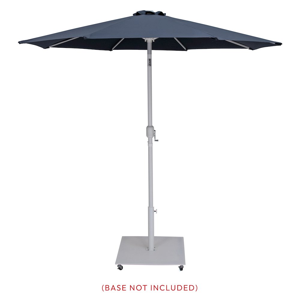 Fiji Grey Fabric Patio Umbrellas