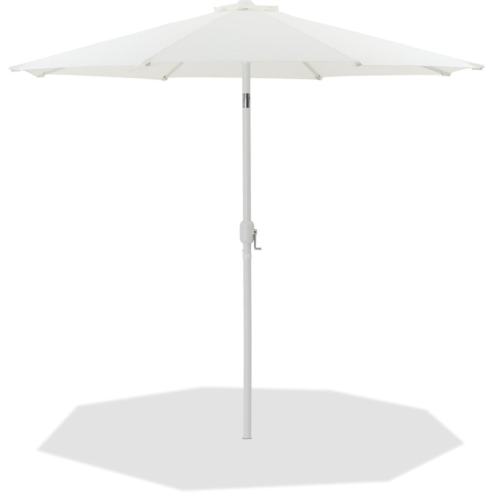 Fiji White Fabric Patio Umbrellas