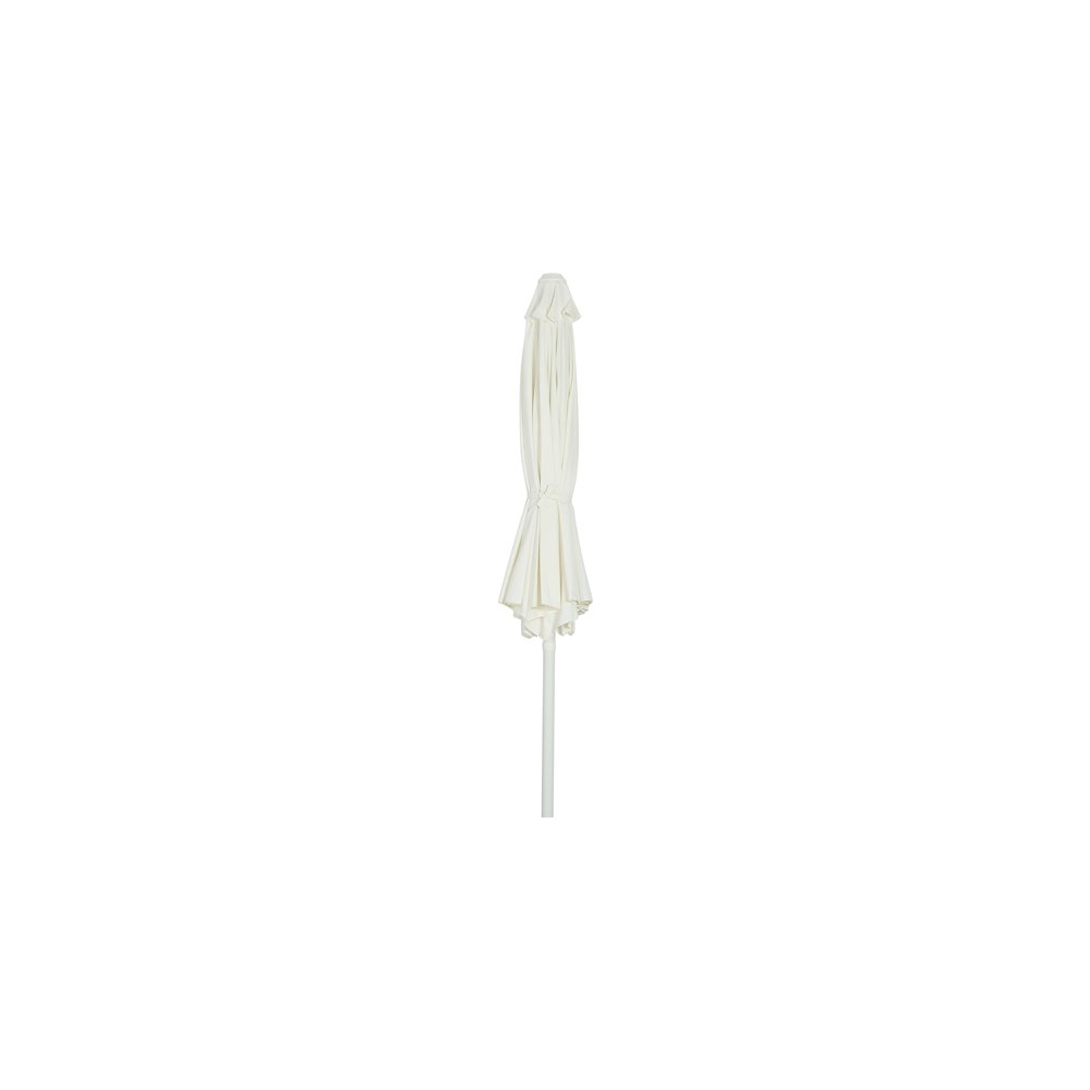 Fiji White Fabric Patio Umbrellas
