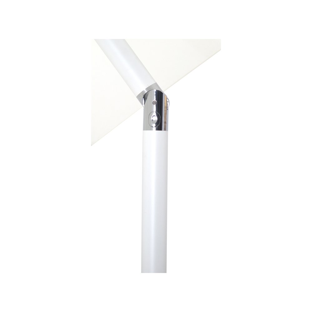 Fiji White Fabric Patio Umbrellas