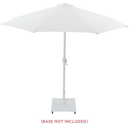Fiji White Fabric Patio Umbrellas