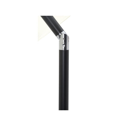 Fiji Beige Fabric / Matte White Aluminum Patio Umbrella with Base Sets