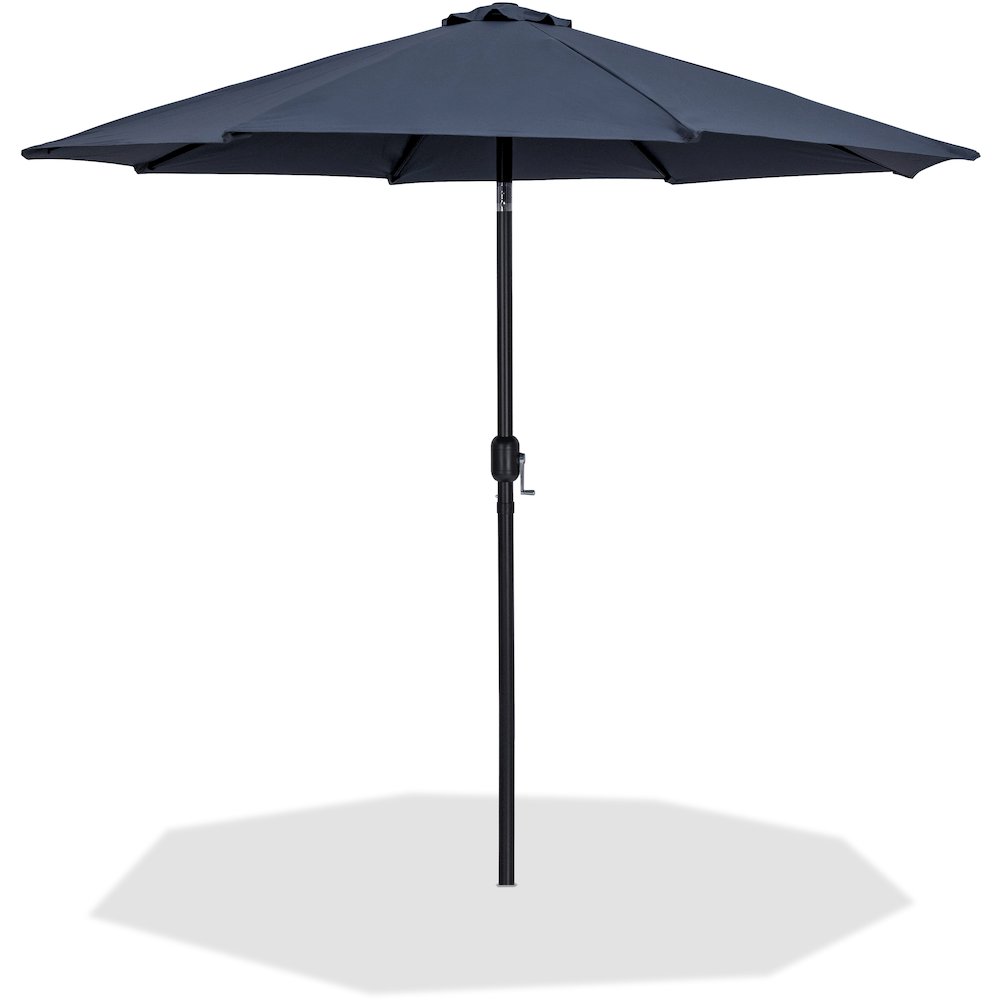 Fiji Grey Fabric Patio Umbrellas