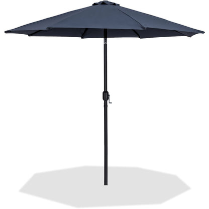 Fiji Grey Fabric Patio Umbrellas