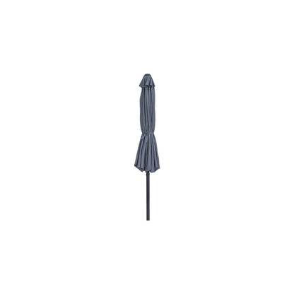 Fiji Grey Fabric Patio Umbrellas