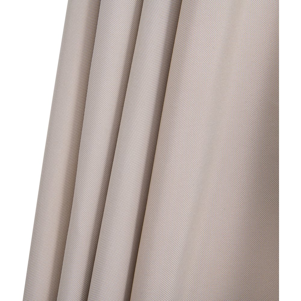 Amalfi Beige With Cream Piping Fabric Patio Umbrellas
