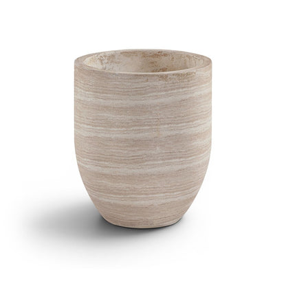 Florique Travertine Indoor / Outdoor Concrete Planter