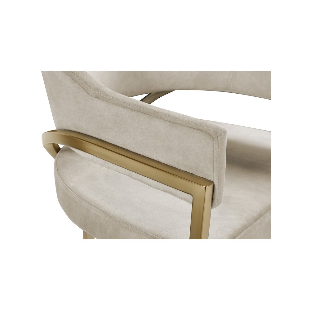 Madelyn Stone Velvet Dining Chair, Set of 2