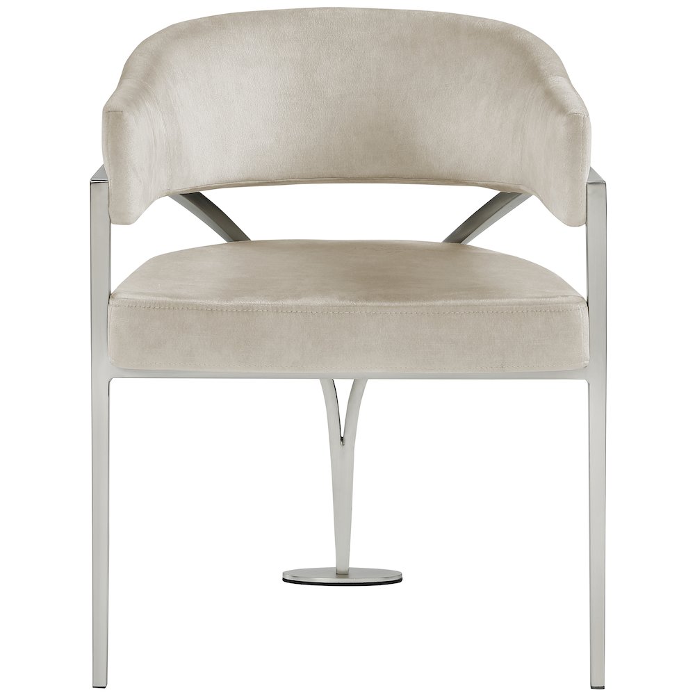 Madelyn Stone Velvet Dining Chair, Set of 2