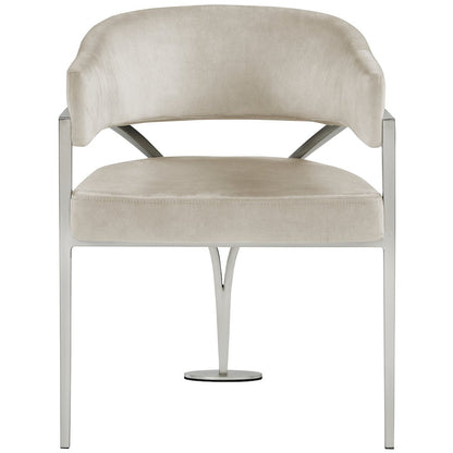 Madelyn Stone Velvet Dining Chair, Set of 2