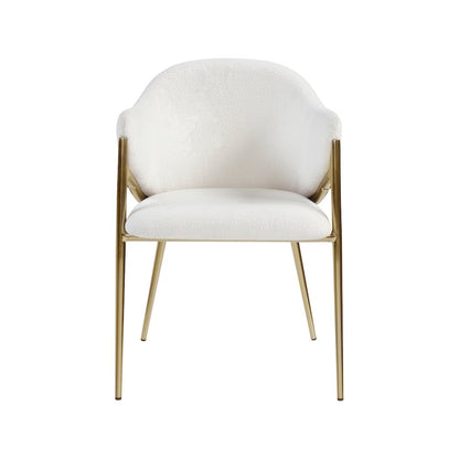 Nial Cream Boucle Fabric Dining Chair, Set of 2