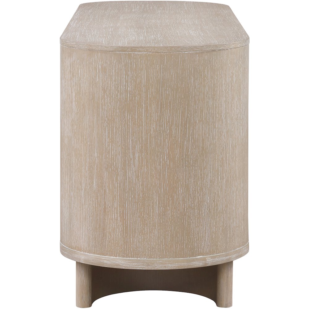 Caldra Natural Oak Veneer And Solid Wood Sideboard/Buffet