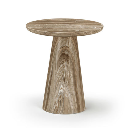 Cassino Beige Concrete Indoor/Outdoor End Table