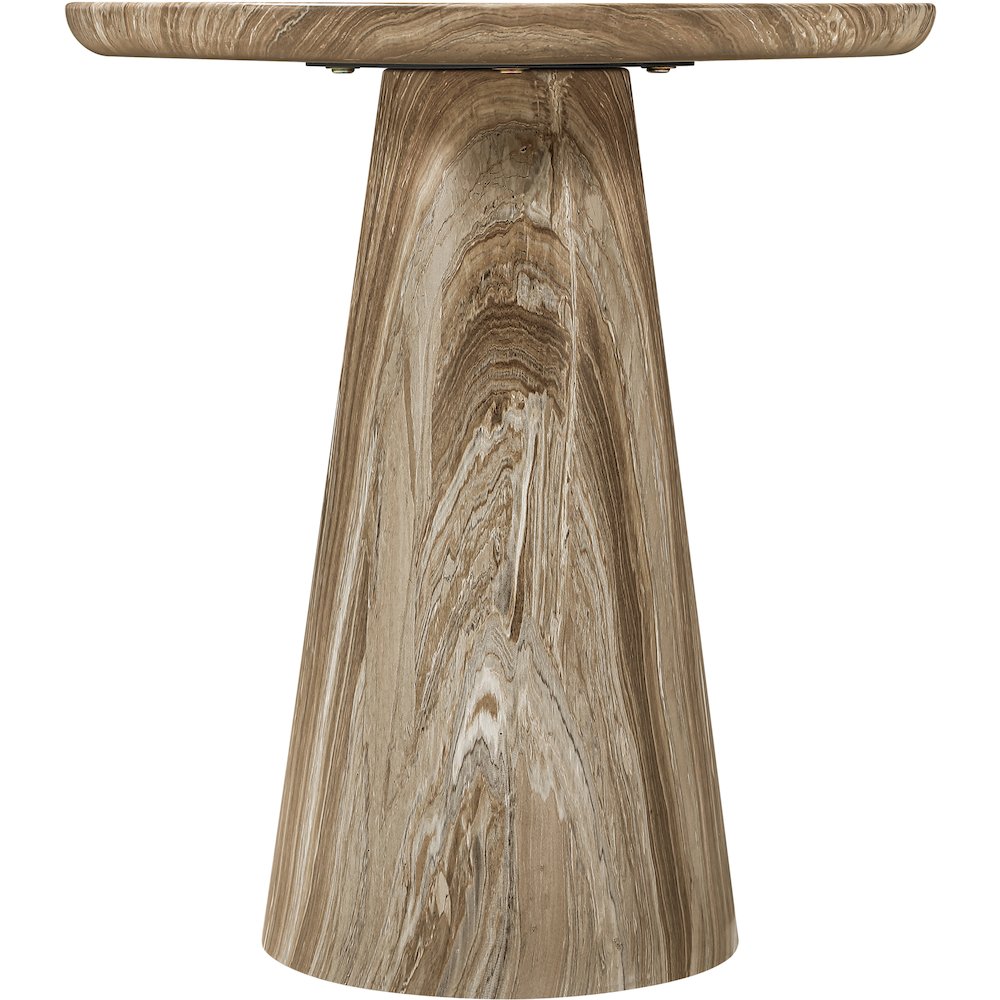 Cassino Beige Concrete Indoor/Outdoor End Table