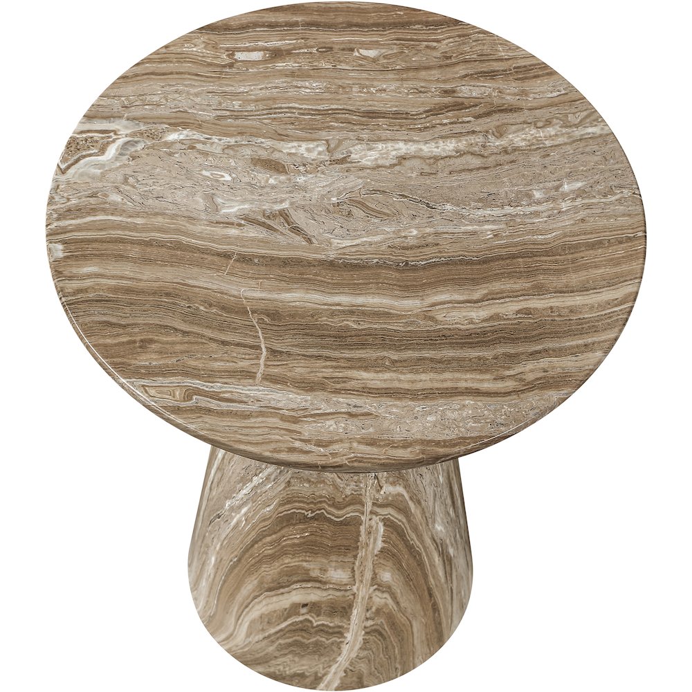 Cassino Beige Concrete Indoor/Outdoor End Table