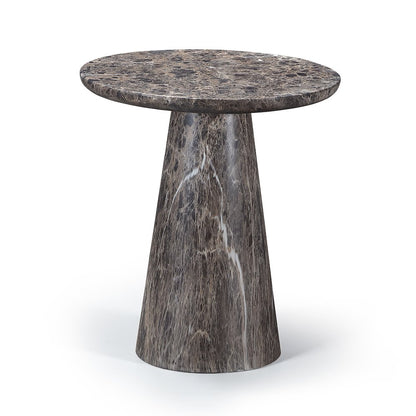 Cassino Brown Concrete Indoor/Outdoor End Table