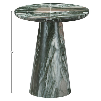 Cassino Green Concrete Indoor/Outdoor End Table