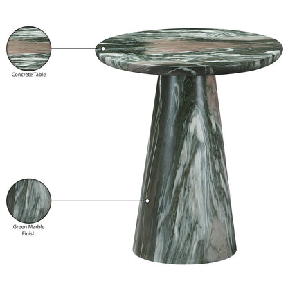 Cassino Green Concrete Indoor/Outdoor End Table