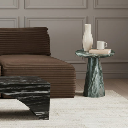 Cassino Green Concrete Indoor/Outdoor End Table