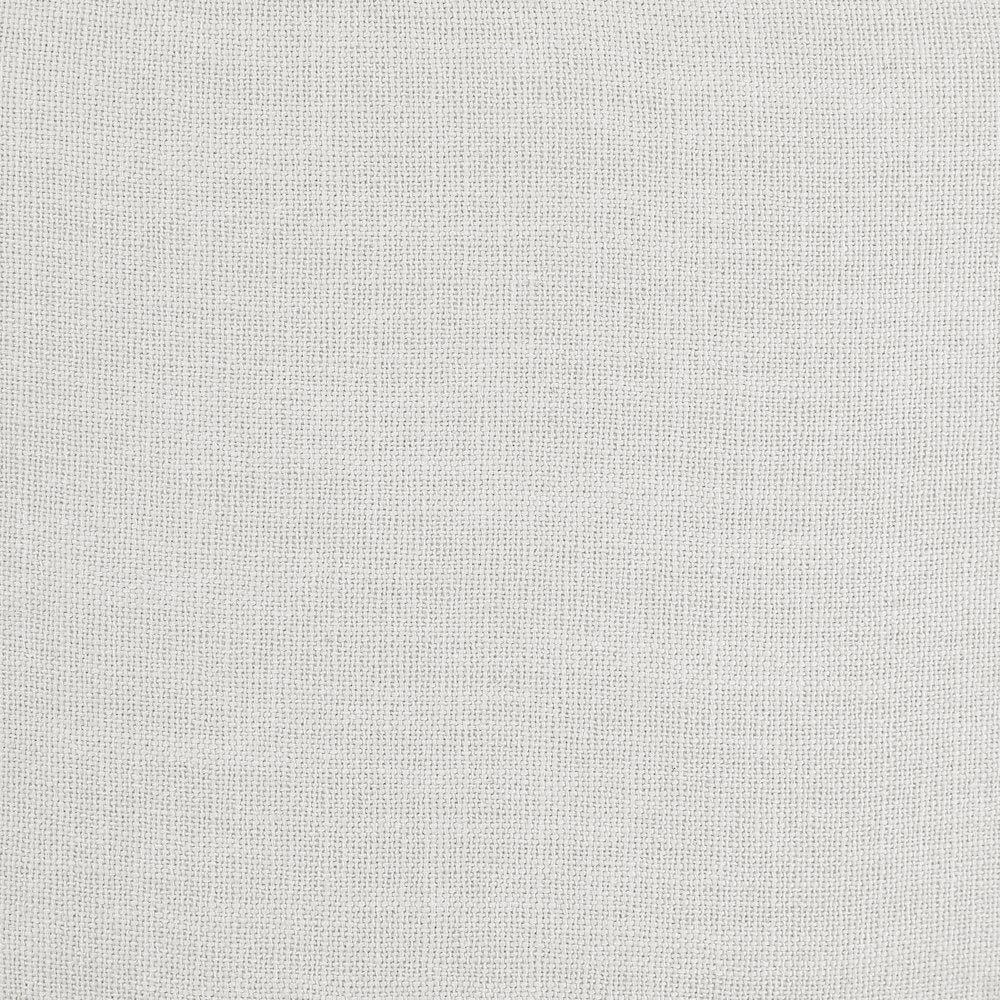 Niya Cream Linen Textured Fabric Swivel Accent Chair