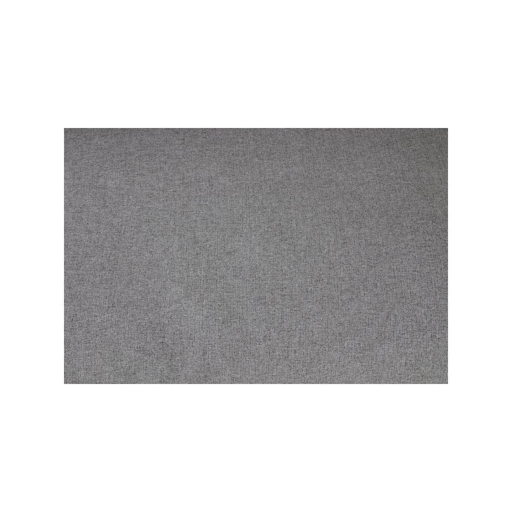 Serene Grey Linen Textured Fabric Deluxe Comfort Modular Sectional