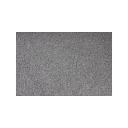 Serene Grey Linen Textured Fabric Deluxe Comfort Modular Sectional