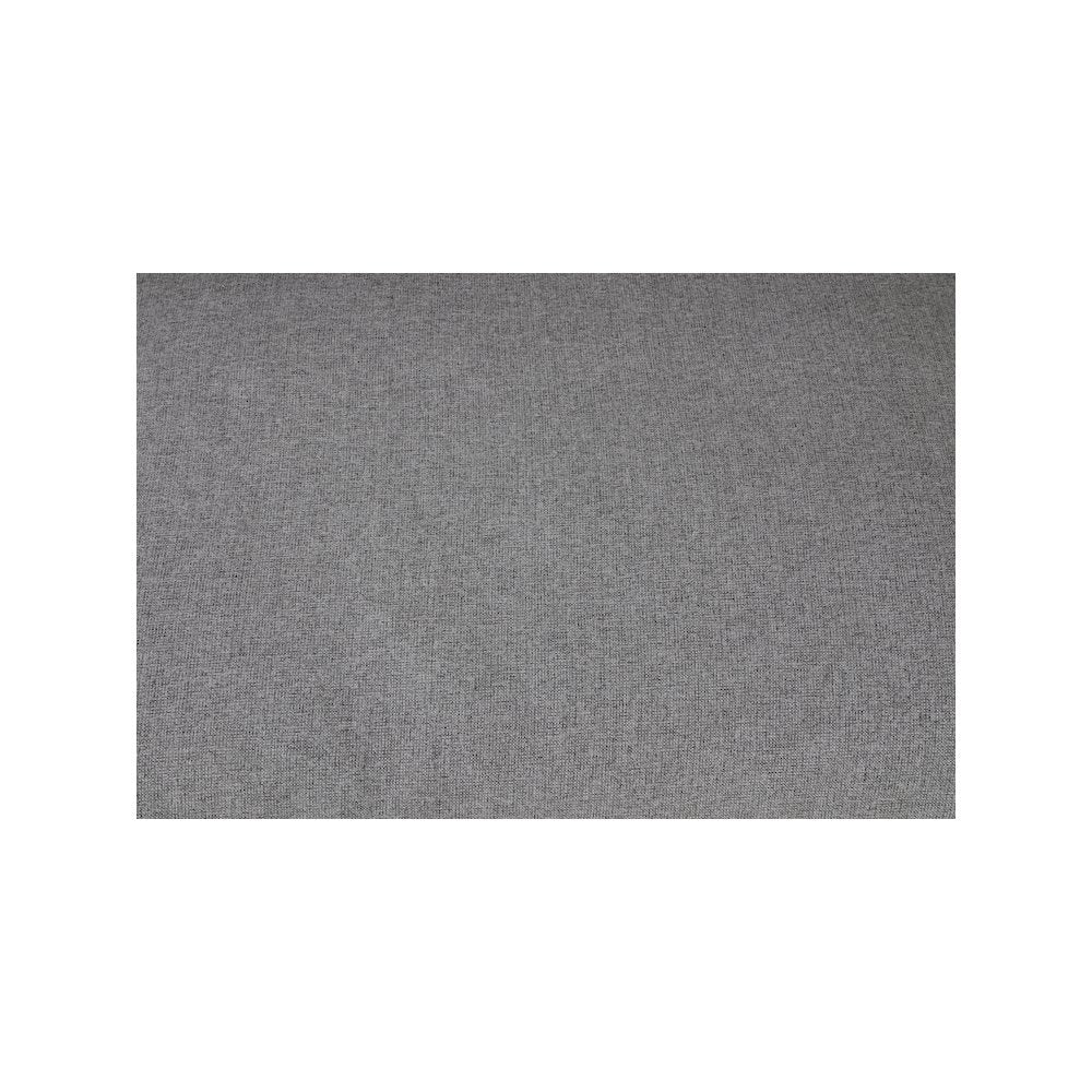 Serene Grey Linen Textured Fabric Deluxe Comfort Modular Sectional
