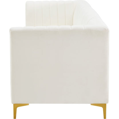 Alina Cream Velvet Modular Sofa