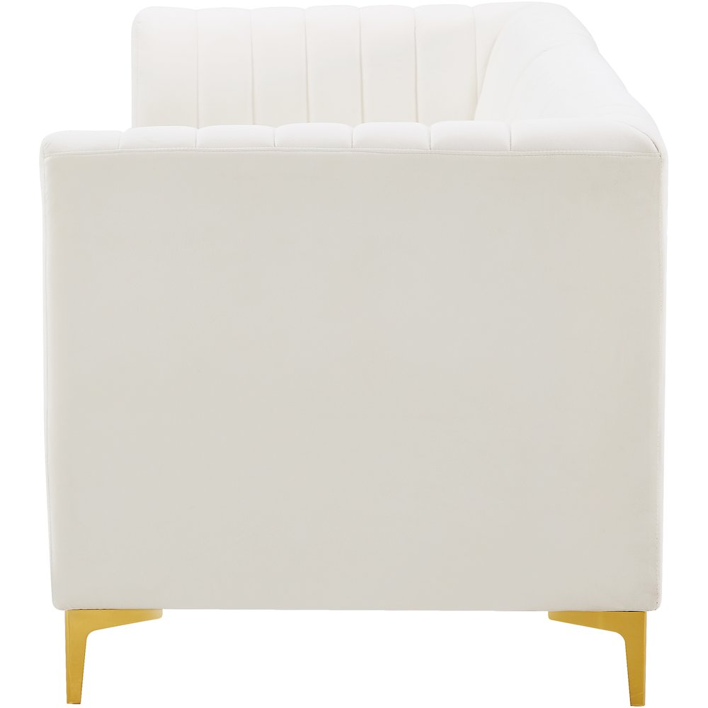 Alina Cream Velvet Modular Sofa