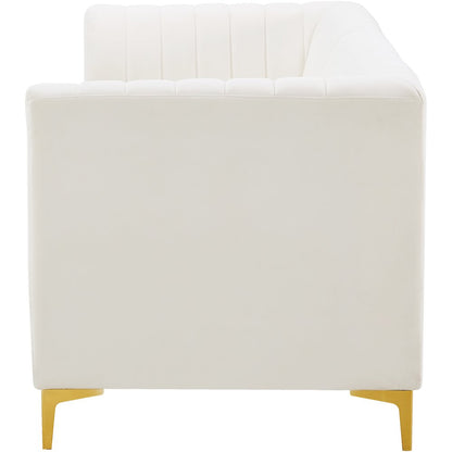 Alina Cream Velvet Modular Sofa
