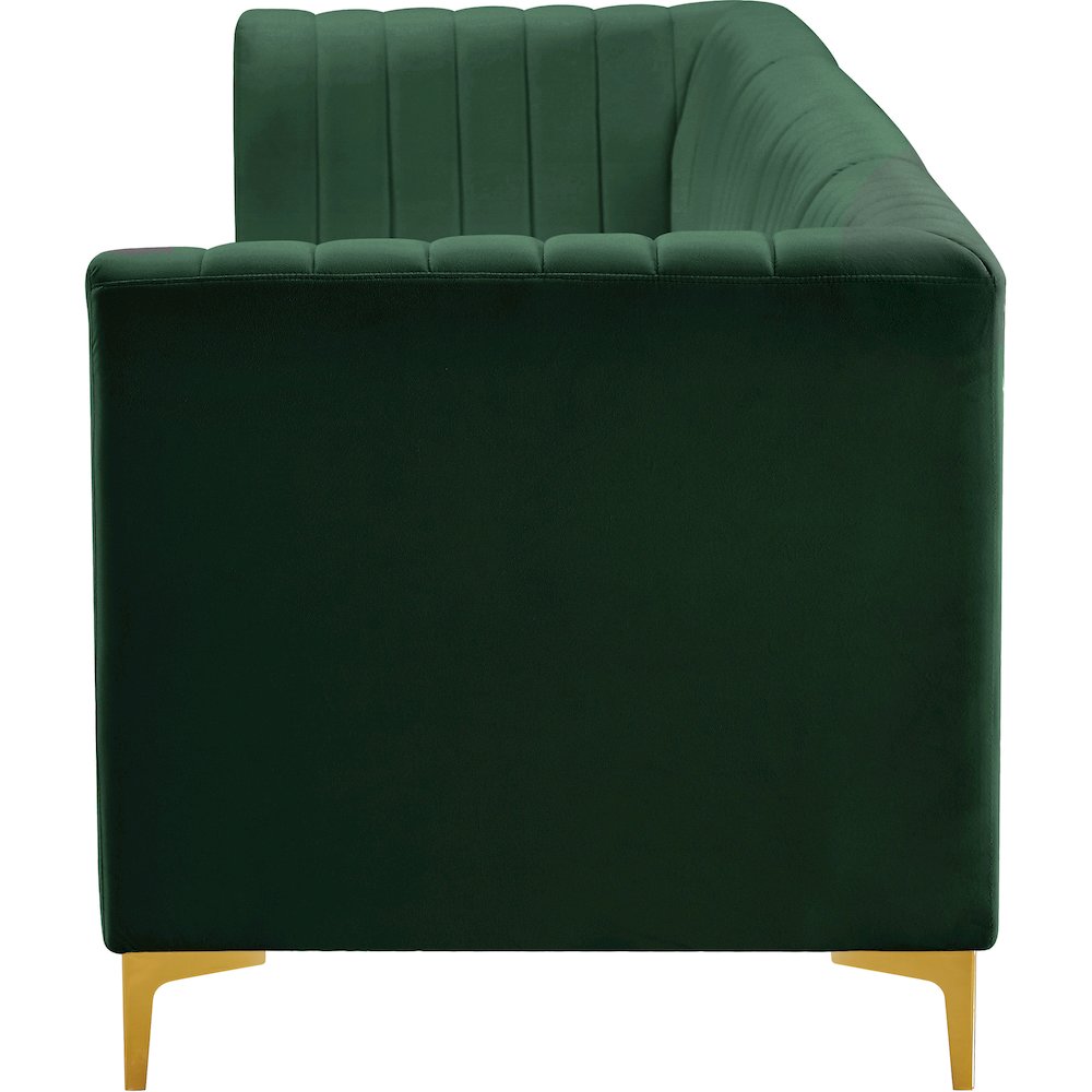 Alina Green Velvet Modular Sofa