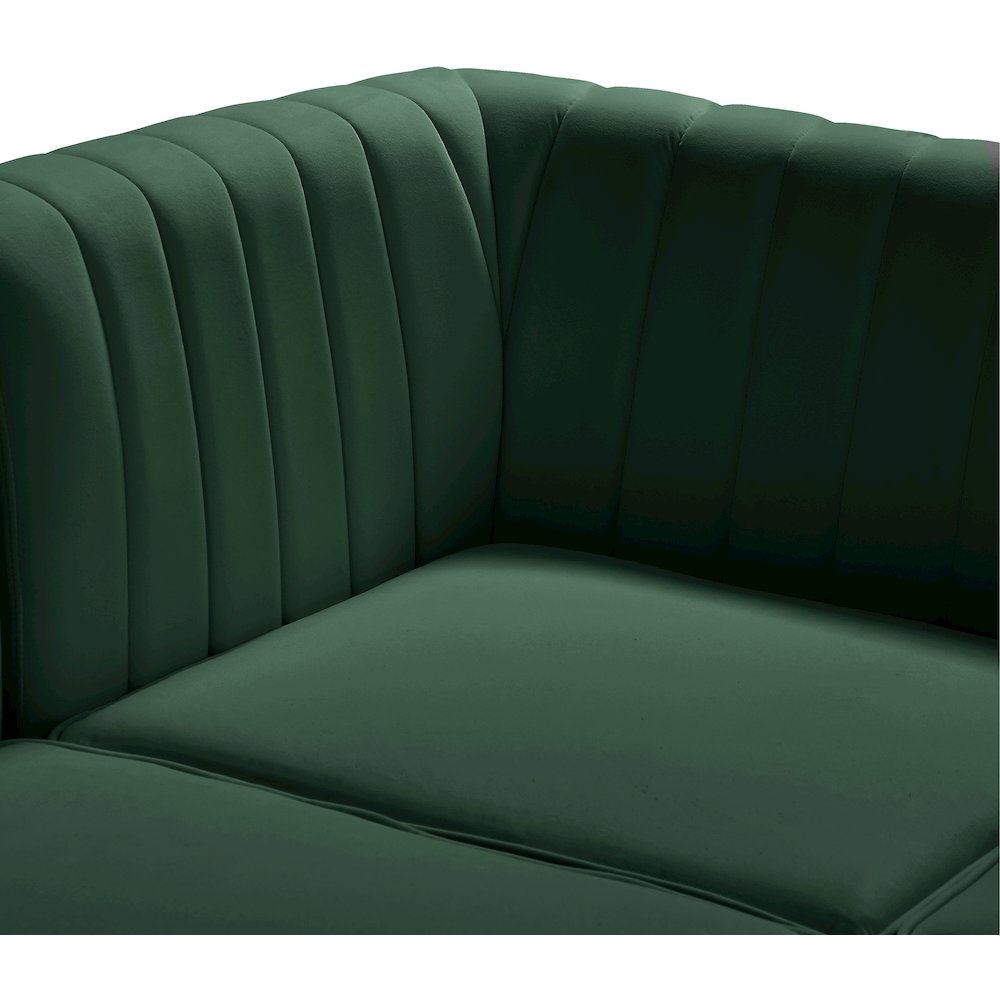 Alina Green Velvet Modular Sofa