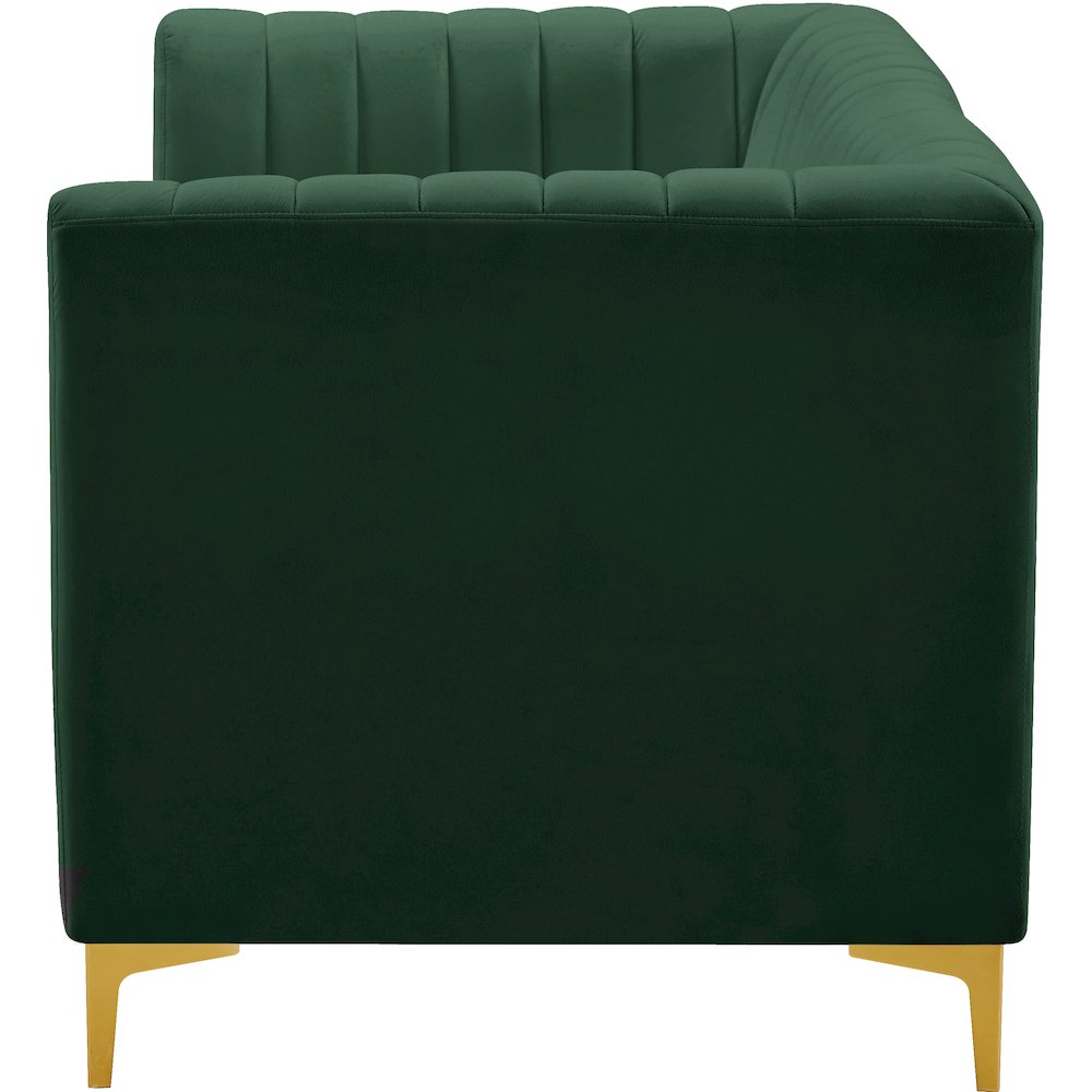 Alina Green Velvet Modular Sofa