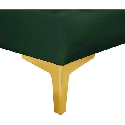 Alina Green Velvet Modular Sectional