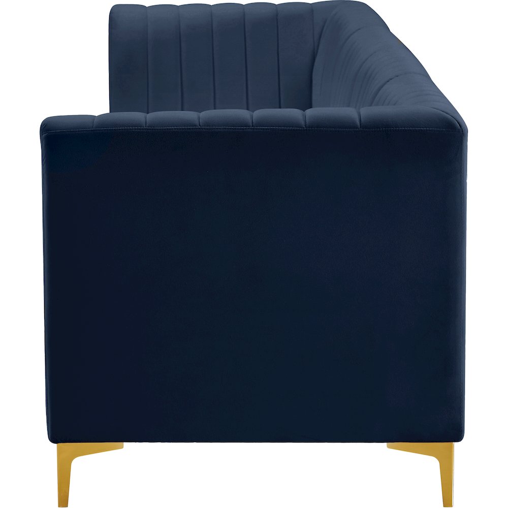 Alina Navy Velvet Modular Sofa