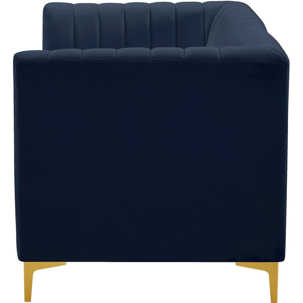 Alina Navy Velvet Modular Sofa