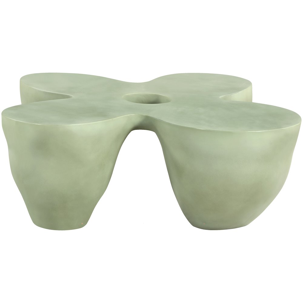 Fiore Green Concrete Indoor/Outdoor Coffee Table
