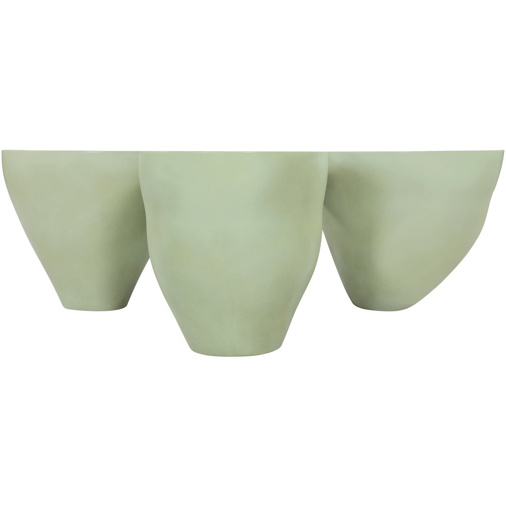 Fiore Green Concrete Indoor/Outdoor Coffee Table