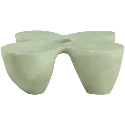 Fiore Green Concrete Indoor/Outdoor Coffee Table