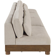 Turin 160" Taupe Chenille Fabric Upholstered 4pc. Modular Sofa