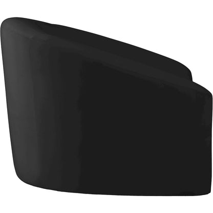 Riley Black Velvet Chair
