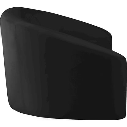 Riley Black Velvet Sofa